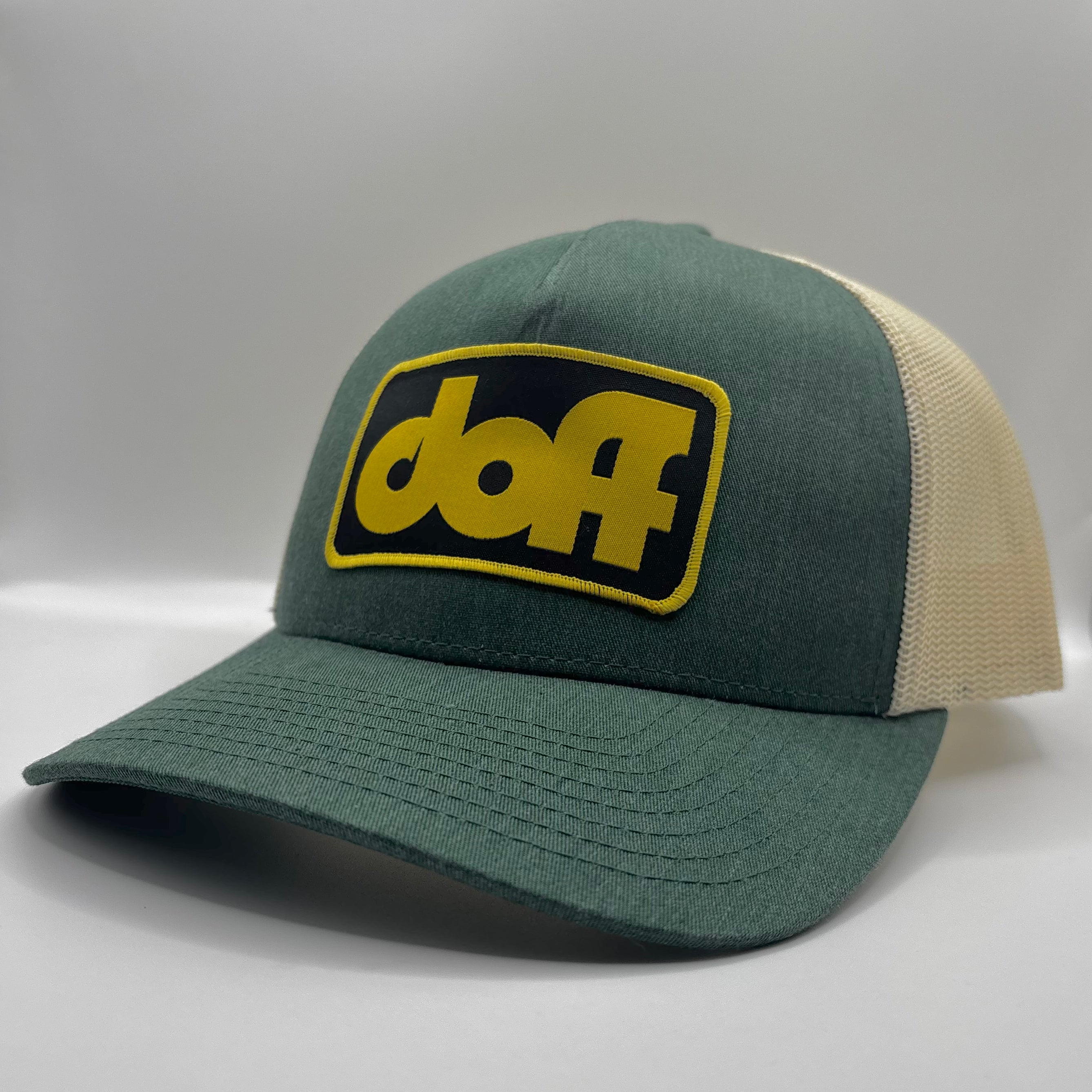 Classic Trucker Hat | Premium Mesh Back Cap UK | DOFF YOUR HAT