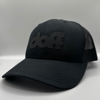 BLACK ON BLACK TRUCKER