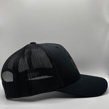 BLACK ON BLACK TRUCKER