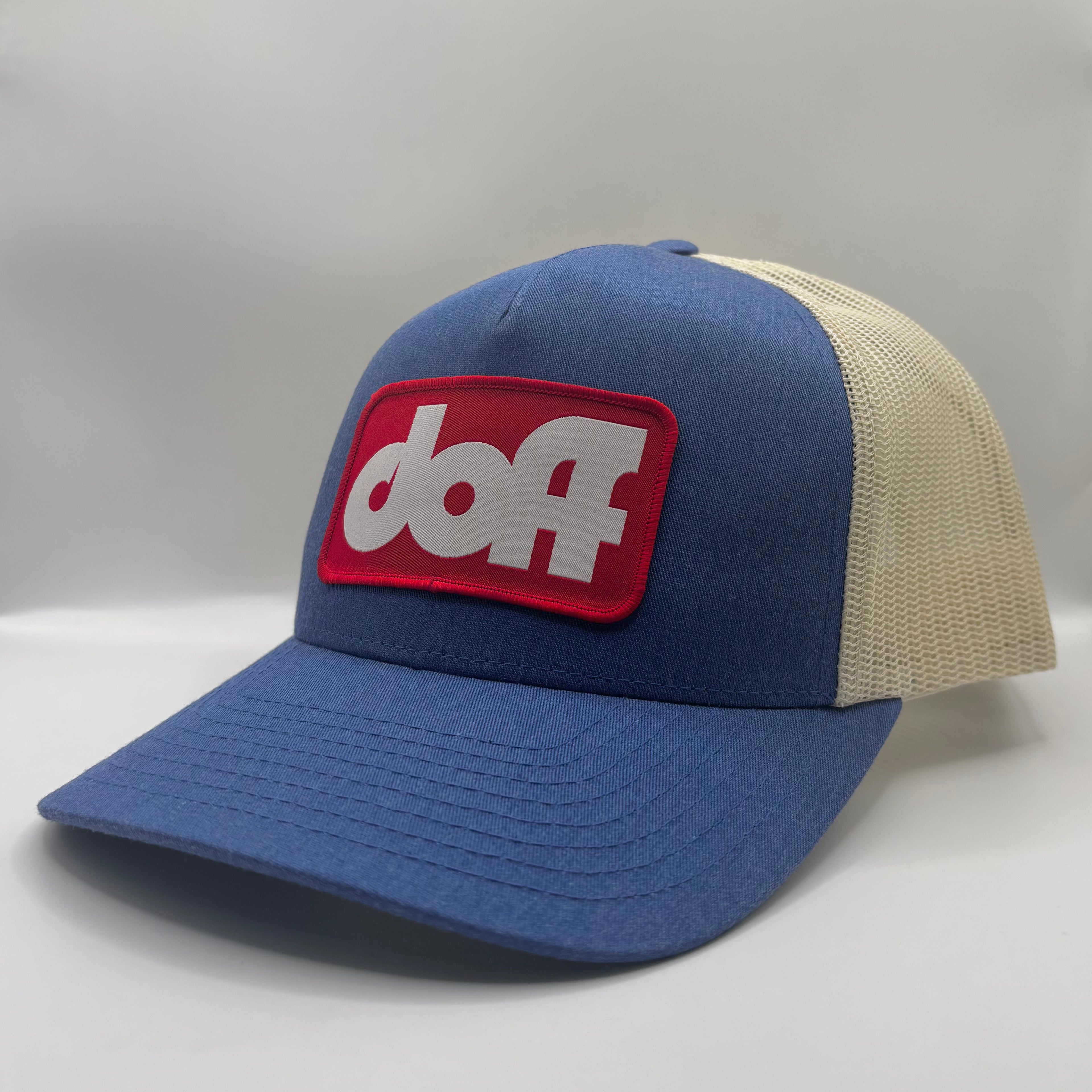 Classic Trucker Hat | Premium Mesh Back Cap UK | DOFF YOUR HAT